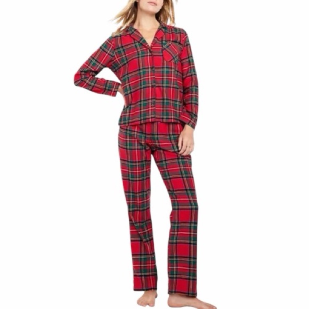 ON Red Tartan Pajamas
